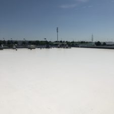 Finished Commercial Roof Coating