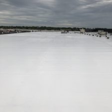 Finished Commercial Roof Coating